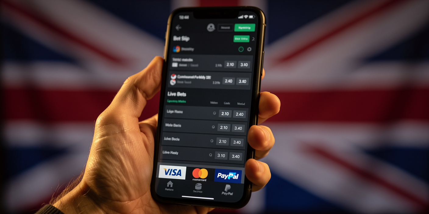 For the UK, there are many convenient methods of paying bets in the app